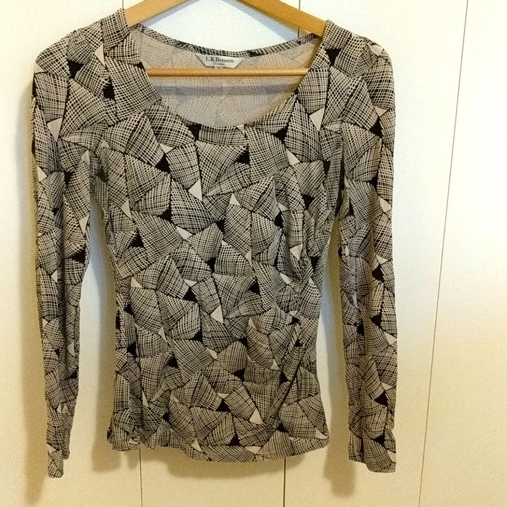 LK Bennett long sleeved shirt